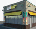 Subway Restaurant 02 3d model