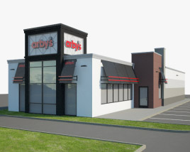 Arby’s Restaurant 03 3D model