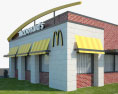 McDonald's 음식점 02 3D 모델 