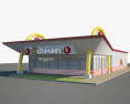 McDonald's Restaurante 04 Modelo 3d