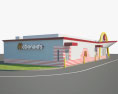 McDonald's Ristorante 04 Modello 3D