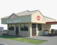 Dairy Queen Ristorante 01 Modello 3D