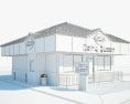 Dairy Queen Ristorante 01 Modello 3D