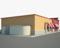 Panera Bread Restaurant 02 3D-Modell