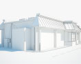 Domino's Pizza Ristorante 03 Modello 3D
