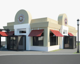 Panda Express Ristorante 02 Modello 3D