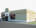 Panda Express Restaurant 02 3D-Modell