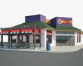 Panda Express Restaurant 03 3D-Modell