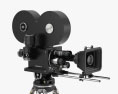 Retro-Filmkamera 3D-Modell