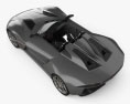 Rezvani Motors Beast 2018 3D模型 顶视图