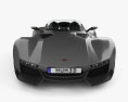 Rezvani Motors Beast 2018 3D-Modell Vorderansicht