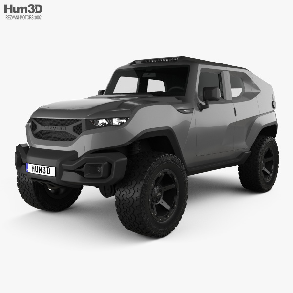 Rezvani Motors Tank 2021 3D模型