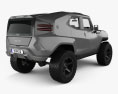 Rezvani Motors Tank 2021 3D-Modell Rückansicht