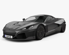 Rimac C Two 2020 3D model