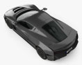 Rimac C Two 2020 3D 모델  top view