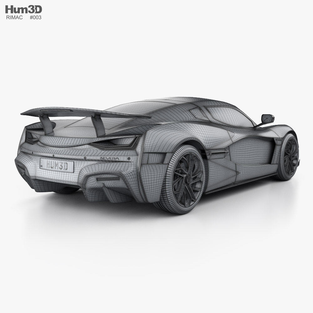 Rimac Nevera 2022 Low Poly 3D Model By SQUIR | lupon.gov.ph