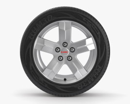 GMC 휠 001 3D 모델 