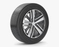 Peugeot 5008 Llanta 001 Modelo 3D