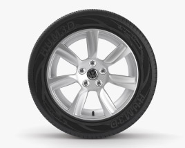 Volkswagen Llanta de 16 pulgadas 001 Modelo 3D