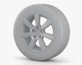 Volkswagen 16 inch rim 001 3d model