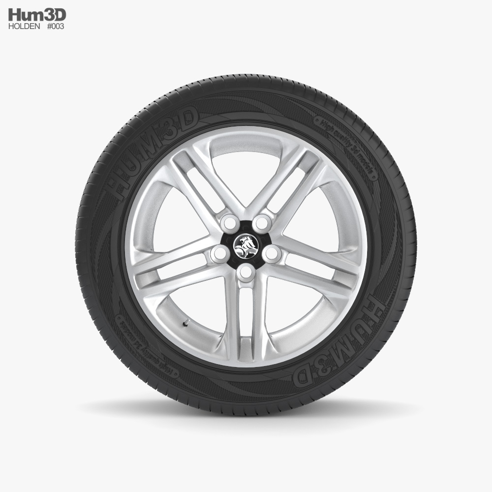 Holden Commodore Llanta 002 Modelo 3D