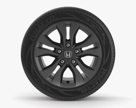 Honda 汽车轮辋 002 3D模型