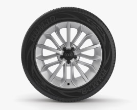 Audi 20英寸轮辋 001 3D模型