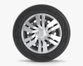 Honda Fit LX Rim 001 3d model