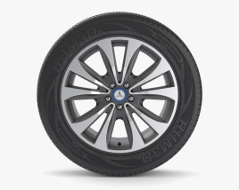 Mercedes-Benz Classe GL Cerchio 003 Modello 3D