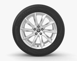 Jaguar XF Llanta de 18 pulgadas Vela Modelo 3D