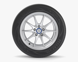 Mercedes-Benz A级 汽车轮辋 005 3D模型