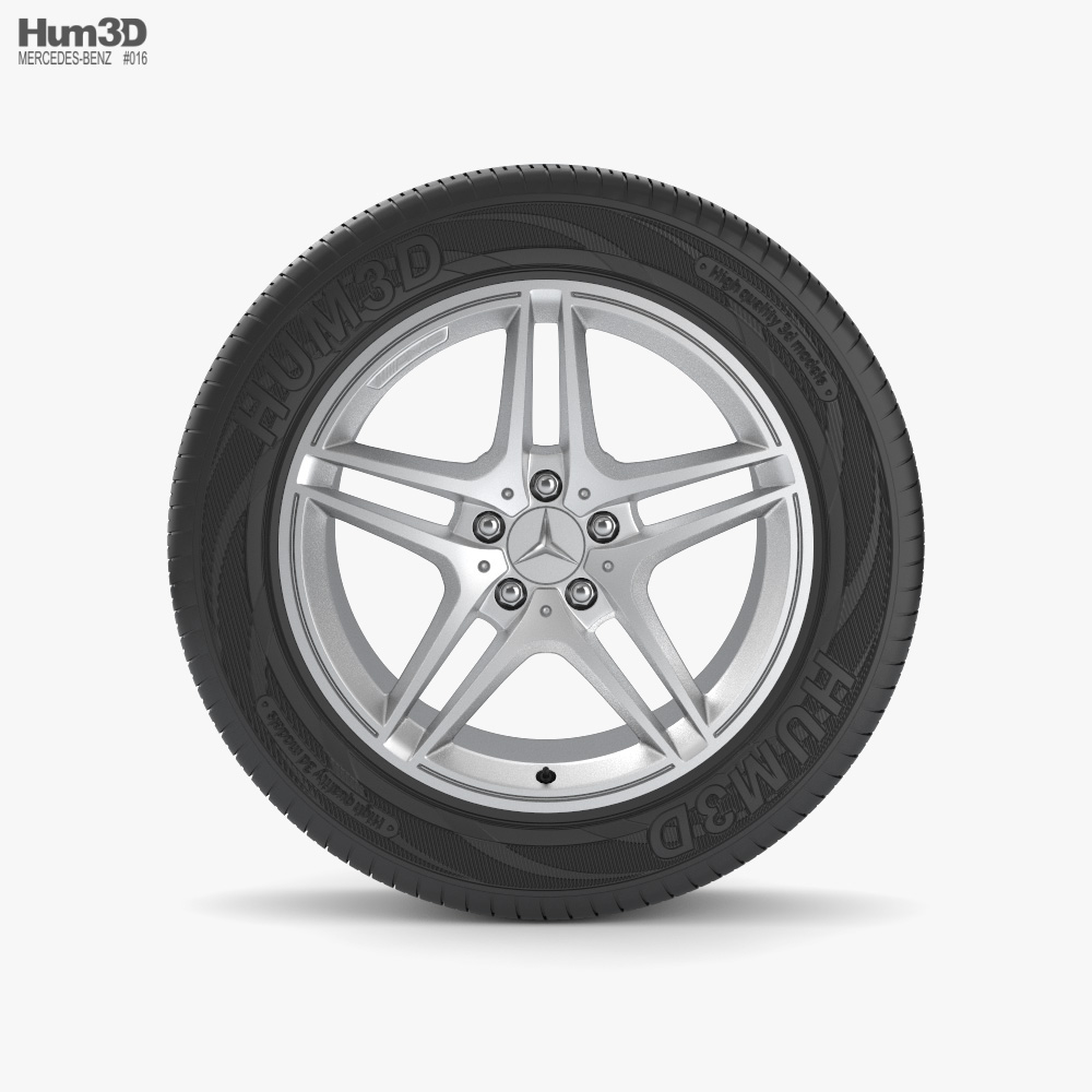Mercedes-Benz A-клас Колесо 007 3D модель