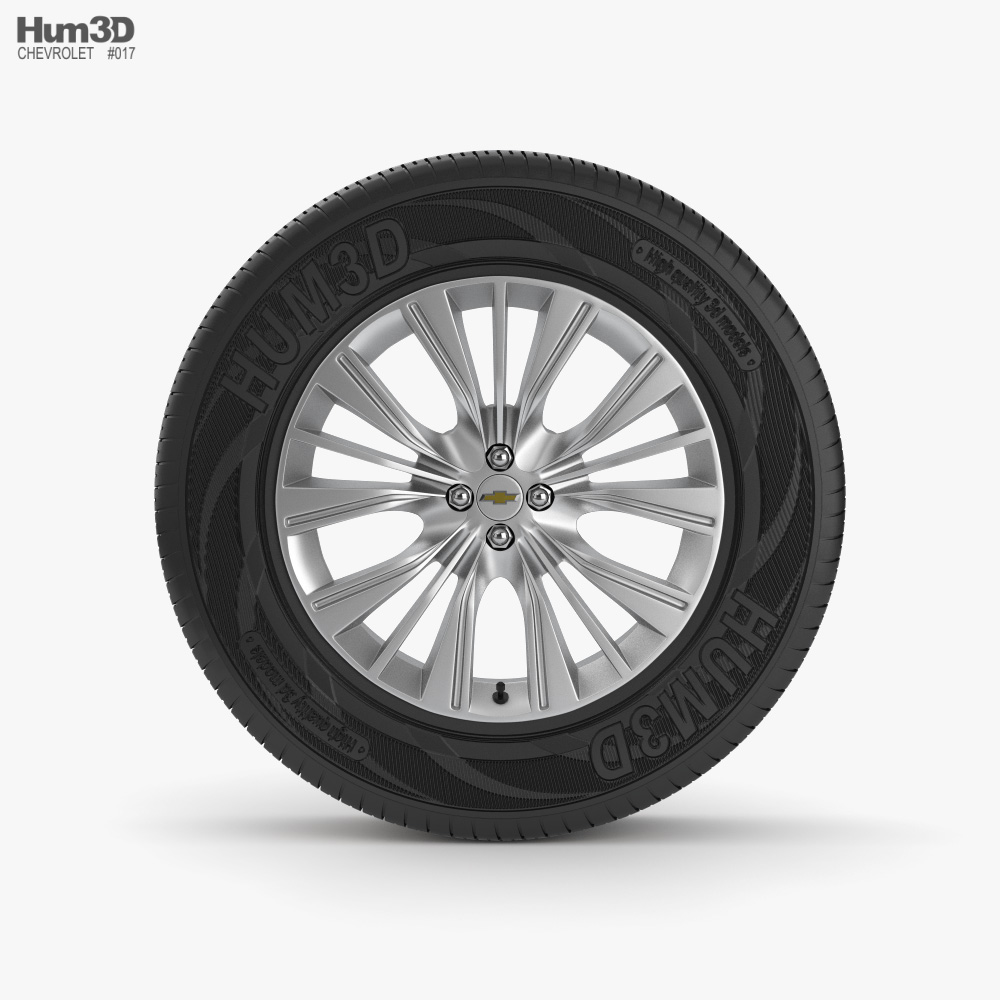 Chevrolet Wheel 02 3D model