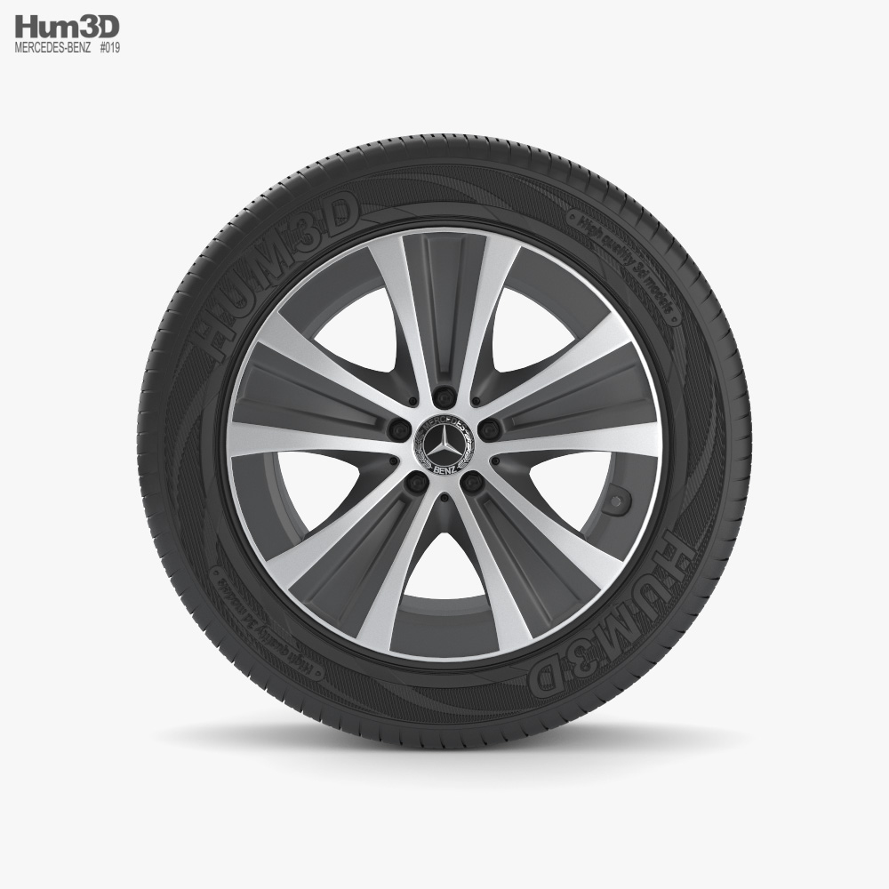 Mercedes-Benz E-Class Rim 002 3D model