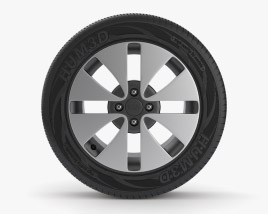 Kia Wheel 001 3D model