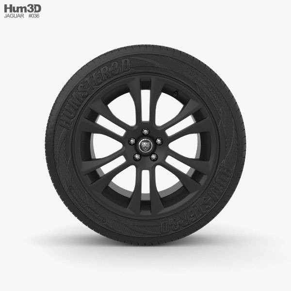 Jaguar XKR 20 inch rim Vulcan 02 3D model