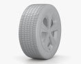Hyndai Elantra Llanta 001 Modelo 3D