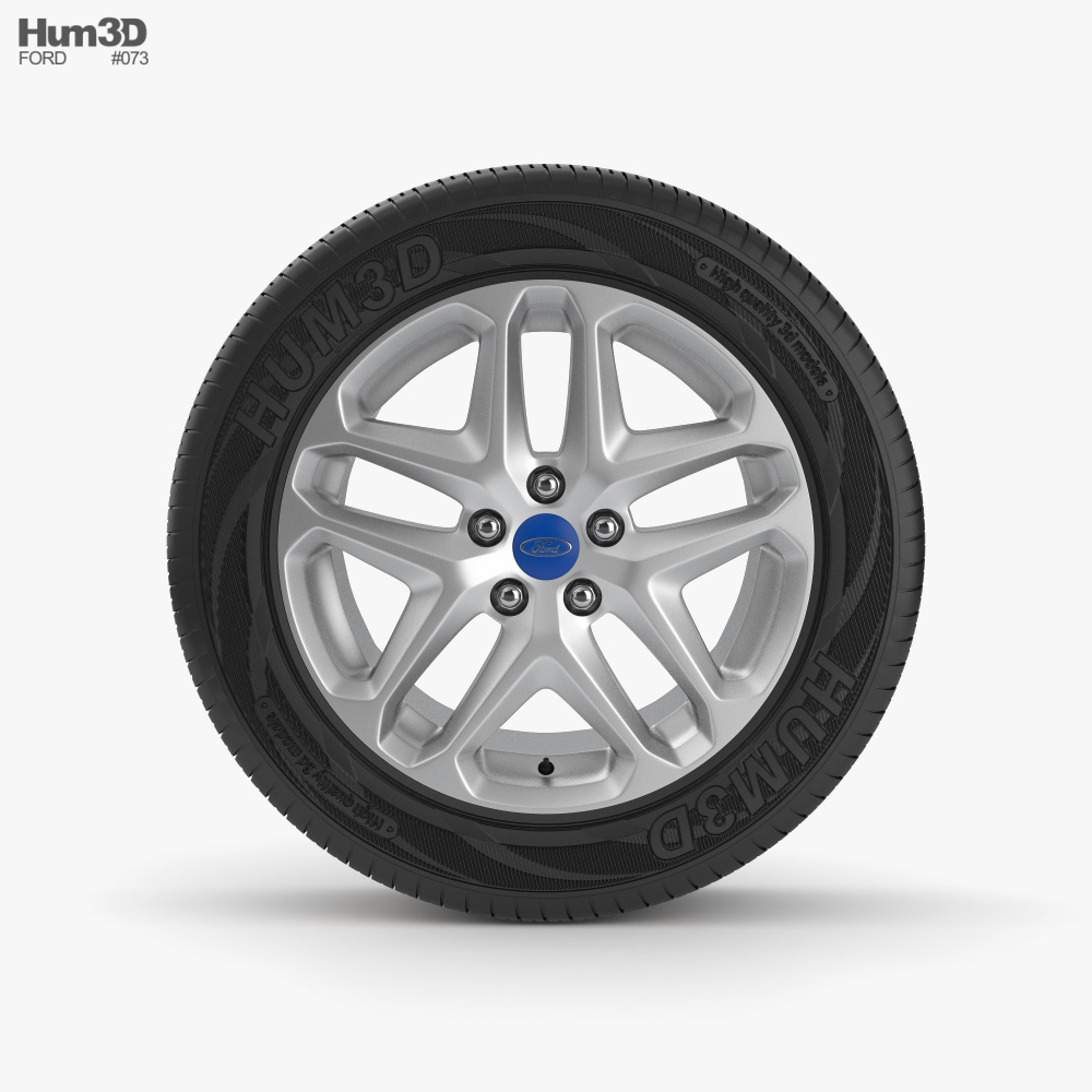Ford 汽车轮辋 003 3D模型