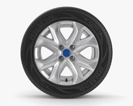 Ford Ecosport Rim 001 3D model