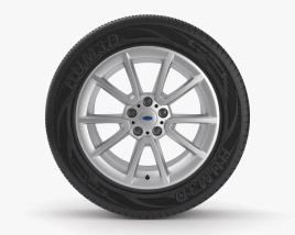 Ford Falcon FG Turbo リム 001 3Dモデル