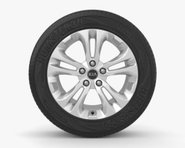 Kia Ceed 17 Zoll Felge 001 3D-Modell