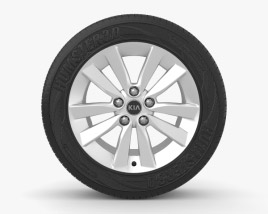 Kia Ceed 17 inch rim 002 3D model