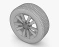 Kia Ceed 17 inch rim 002 3d model