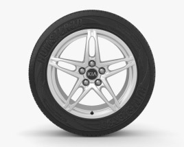 Kia Ceed 17 inch rim 003 3D model