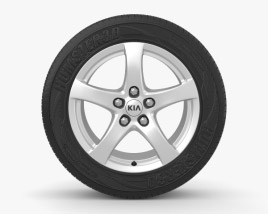 Kia Ceed Cerchio da 17 pollici 004 Modello 3D