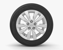 Kia Cerato Jante de 17 pouces 001 Modèle 3D