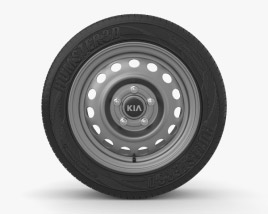 Kia Cerato 휠 15인치 002 3D 모델 