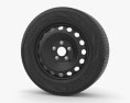 Mitsubishi Lancer 16 inch rim 001 3d model
