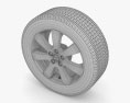 Mitsubishi Outlander XL 17 inch rim 001 3d model