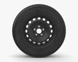 Mitsubishi Outlander Cerchio da 16 pollici 001 Modello 3D
